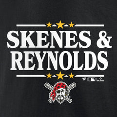 Paul Skenes & Bryan Reynolds Pittsburgh Pirates Election Player T-Shirt | MLB Near me