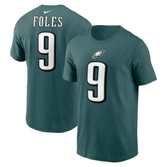 Philadelphia Eagles Nike Nick Foles Retired Player Name & Number T-Shirt