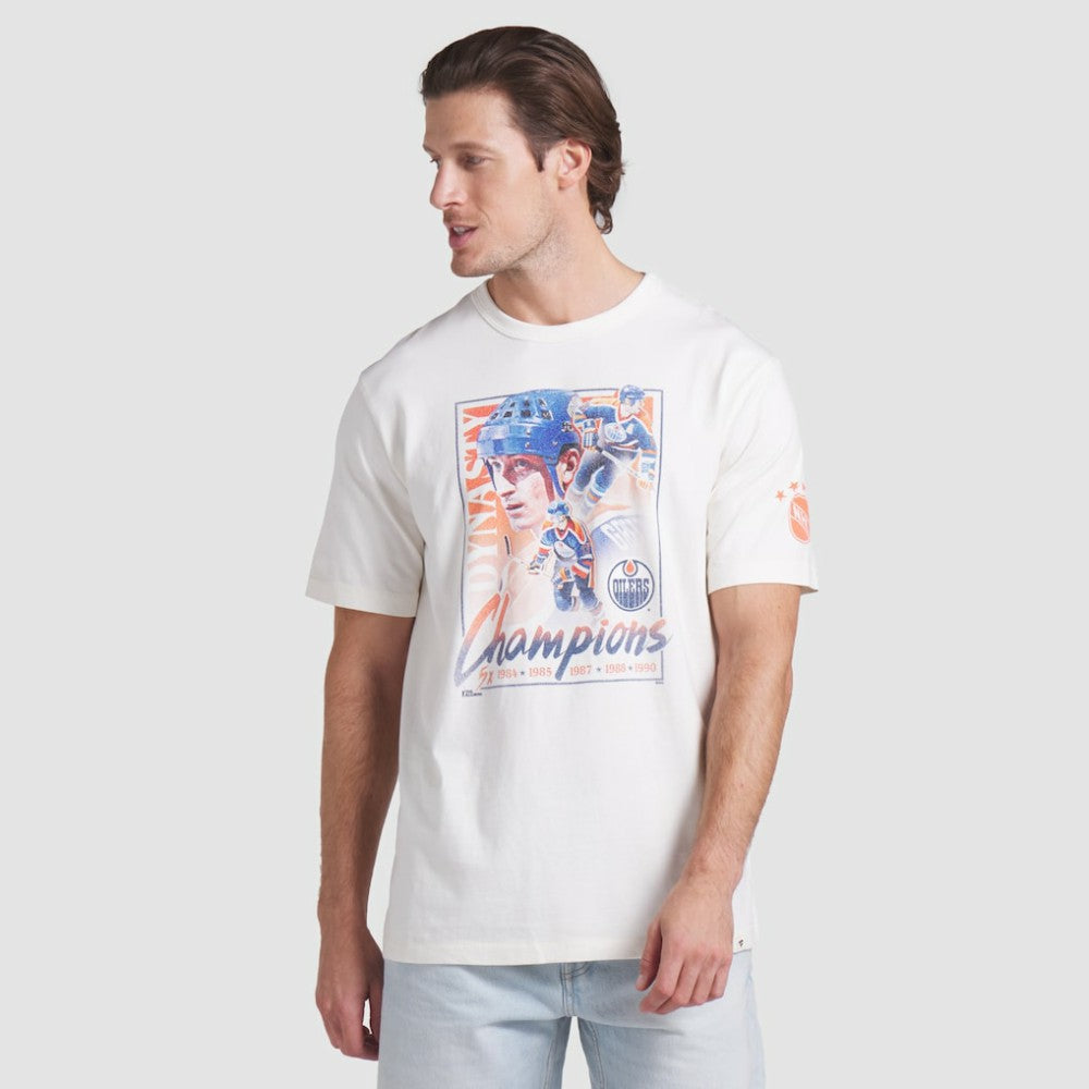 Edmonton Oilers Fanatics Decades Collection Timeless T-Shirt Outlet