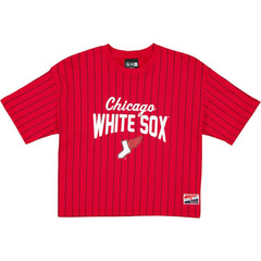 Chicago White Sox New Era Women's 2025 City Connect Pinstripe T-Shirt | MLB New