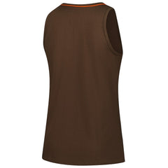 Cleveland Browns Logo Athletic Women's Plus Size Stellar Win V-Neck Tank Top