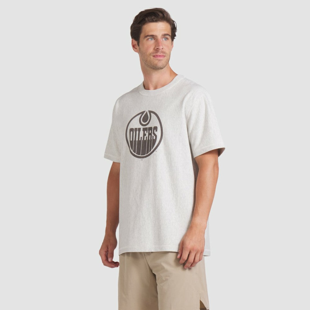 Edmonton Oilers Fanatics Made in Canada T-Shirt Discount