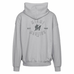 Miami Marlins Levelwear Uphill Abyssal Full-Zip Hoodie | MLB Discount