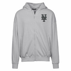 New York Mets Levelwear Uphill Abyssal Full-Zip Hoodie | MLB Discount
