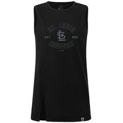 St. Louis Cardinals Levelwear Women's Influx Abyssal Tank Top | MLB New