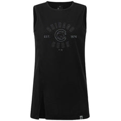 Chicago Cubs Levelwear Women's Influx Abyssal Tank Top | MLB Discount