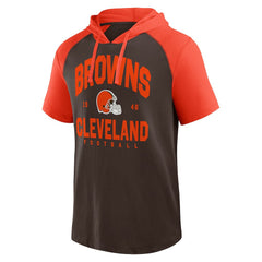 Cleveland Browns Logo Athletic Prime Hoodie T-Shirt