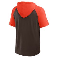 Cleveland Browns Logo Athletic Prime Hoodie T-Shirt