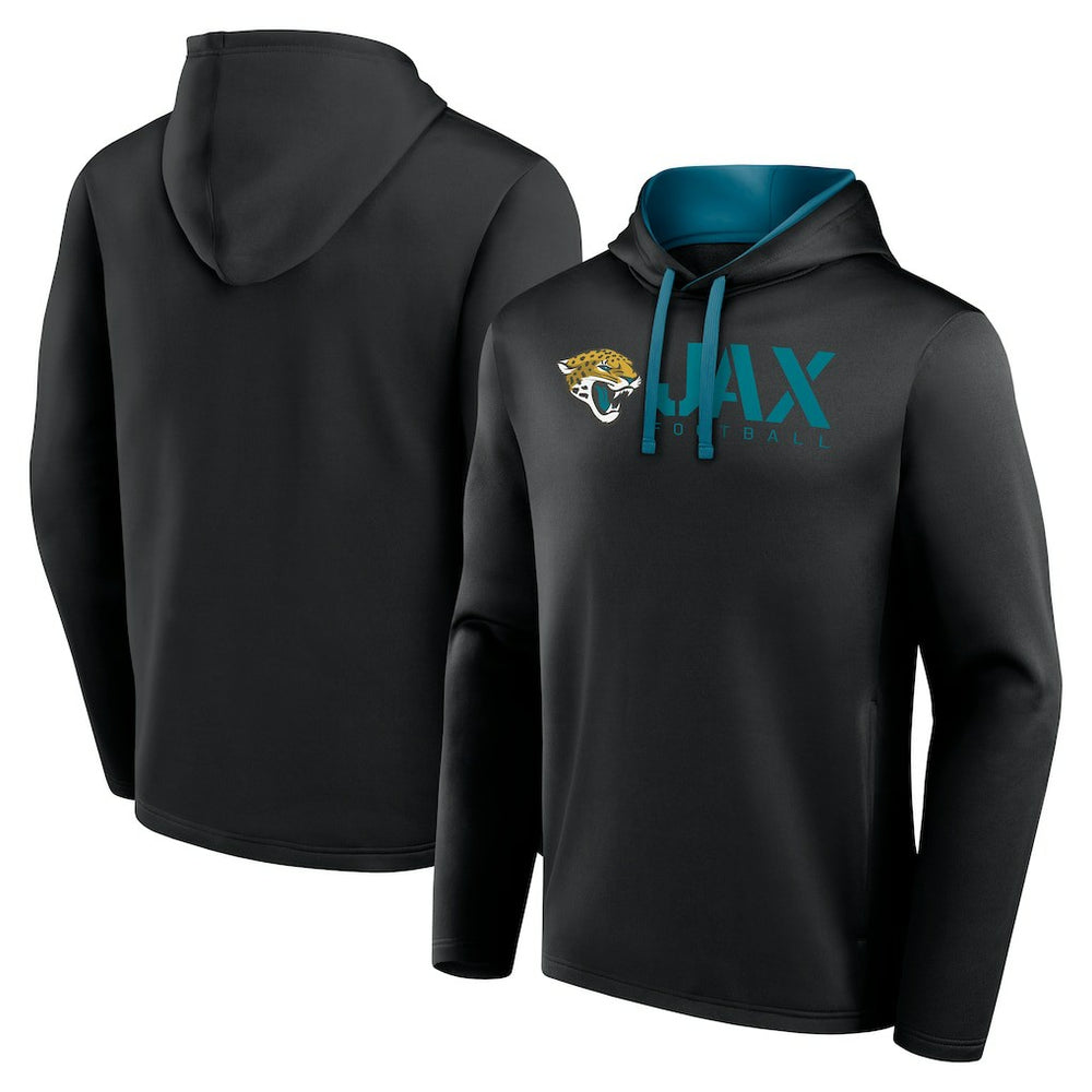 Jacksonville Jaguars Logo Athletic Head Start Pullover Hoodie