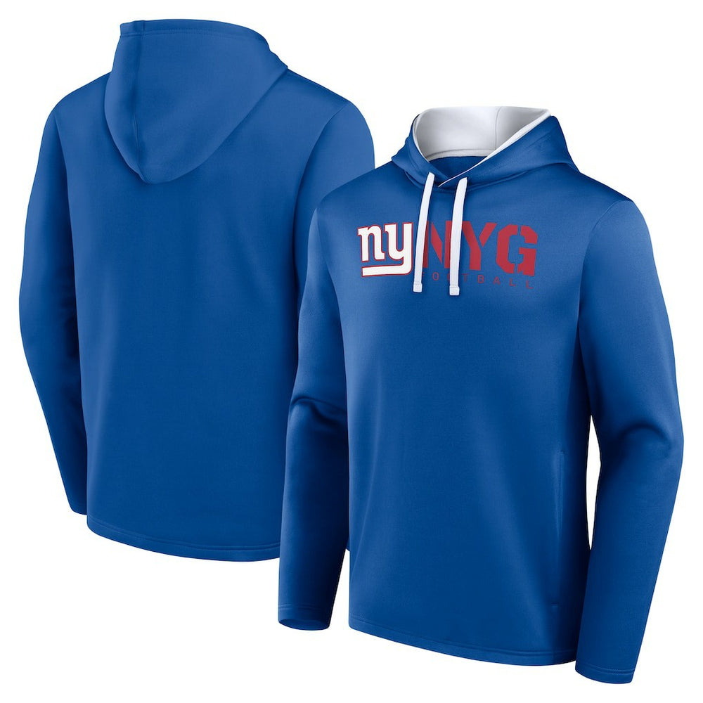 New York Giants Logo Athletic Head Start Pullover Hoodie