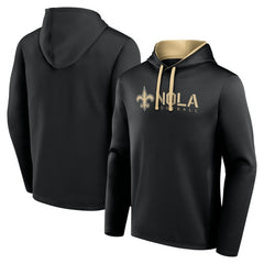 New Orleans Saints Logo Athletic Head Start Pullover Hoodie
