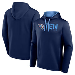 Tennessee Titans Logo Athletic Head Start Pullover Hoodie