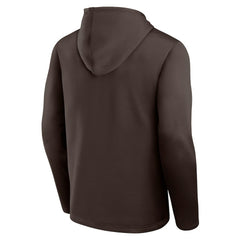 Cleveland Browns Logo Athletic Head Start Pullover Hoodie