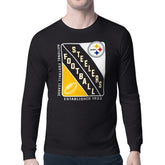 Pittsburgh Steelers Starter Shield Logo Long Sleeve T-Shirt