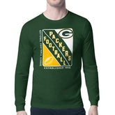 Green Bay Packers Starter Shield Logo Long Sleeve T-Shirt