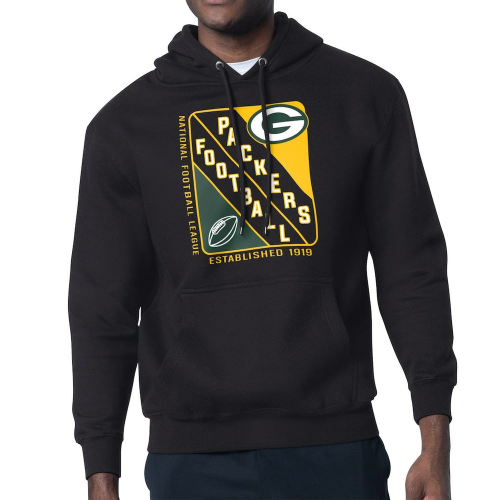 Green Bay Packers Starter Shield Logo Pullover Hoodie