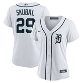Tarik Skubal Detroit Tigers Women's Home Replica Player Jersey - White