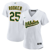 Brent Rooker Athletics Women's Home Replica Jersey - White