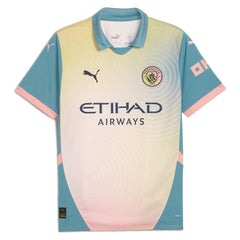 Manchester City 2024/25 Fourth Replica Jersey Blue - Puma