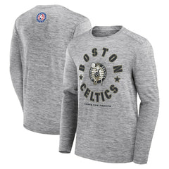 Boston Celtics NBA Hoops for Troops Long Sleeve T-Shirt For Sale