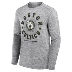 Boston Celtics NBA Hoops for Troops Long Sleeve T-Shirt For Sale