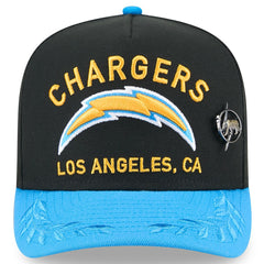 Los Angeles Chargers New Era 2025 NFL Draft On Stage A-Frame 59FIFTY Fitted Hat