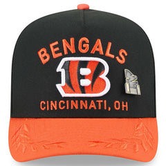 Cincinnati Bengals New Era 2025 NFL Draft On Stage A-Frame 59FIFTY Fitted Hat