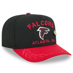 Atlanta Falcons New Era 2025 NFL Draft On Stage A-Frame 59FIFTY Fitted Hat