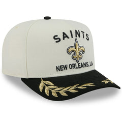 New Orleans Saints New Era 2025 NFL Draft A-Frame 9FIFTY Snapback Hat