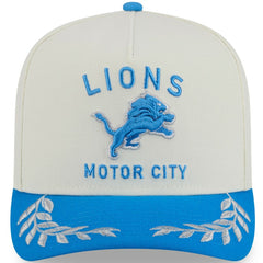 Detroit Lions New Era 2025 NFL Draft A-Frame 9FIFTY Snapback Hat
