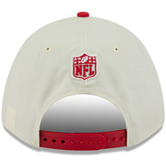 Kansas City Chiefs New Era 2025 NFL Draft 9FORTY A-Frame M-Crown Adjustable Hat