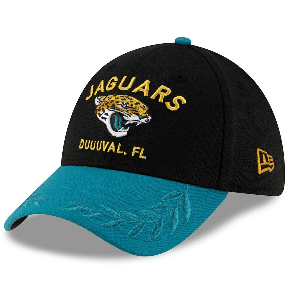 Jacksonville Jaguars New Era 2025 NFL Draft 39THIRTY Flex Hat