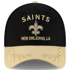 New Orleans Saints New Era 2025 NFL Draft 39THIRTY Flex Hat
