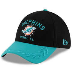 Miami Dolphins New Era 2025 NFL Draft 39THIRTY Flex Hat
