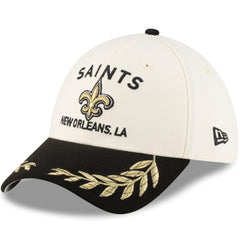 New Orleans Saints New Era 2025 NFL Draft 39THIRTY Flex Hat