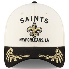 New Orleans Saints New Era 2025 NFL Draft 39THIRTY Flex Hat