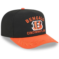 Cincinnati Bengals New Era Youth 2025 NFL Draft A-Frame 9FIFTY Snapback Hat