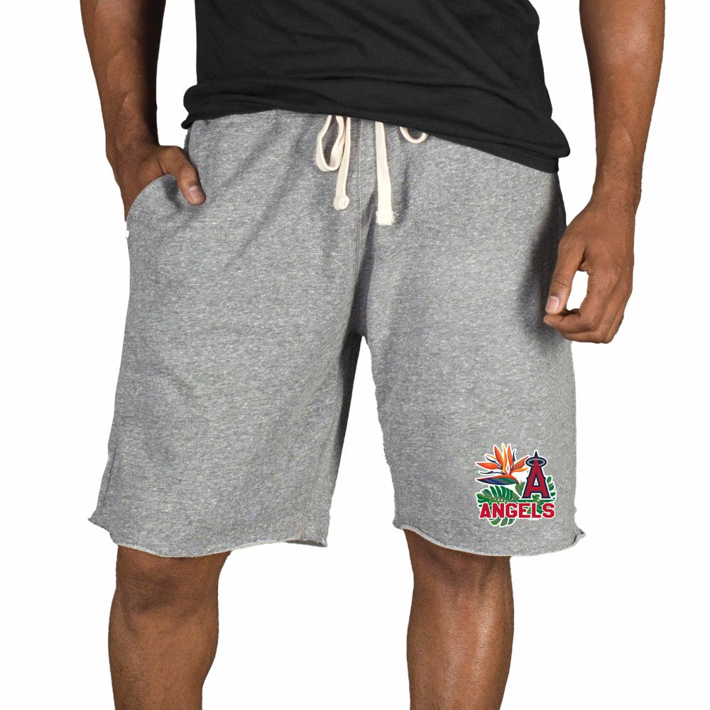 Los Angeles Angels Concepts Sport Mainstream Tri-Blend Shorts | MLB Online