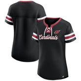 Arizona Cardinals Fanatics Women's Original State Lace-Up T-Shirt