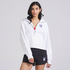 New York Rangers lululemon Women's Scuba Oversized Half-Zip Hoodie Discount