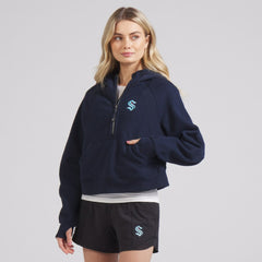 Seattle Kraken lululemon Women's Scuba Oversized Half-Zip Hoodie Sale