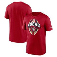 San Francisco 49ers Nike Big & Tall Primetime Legend Icon Performance T-Shirt