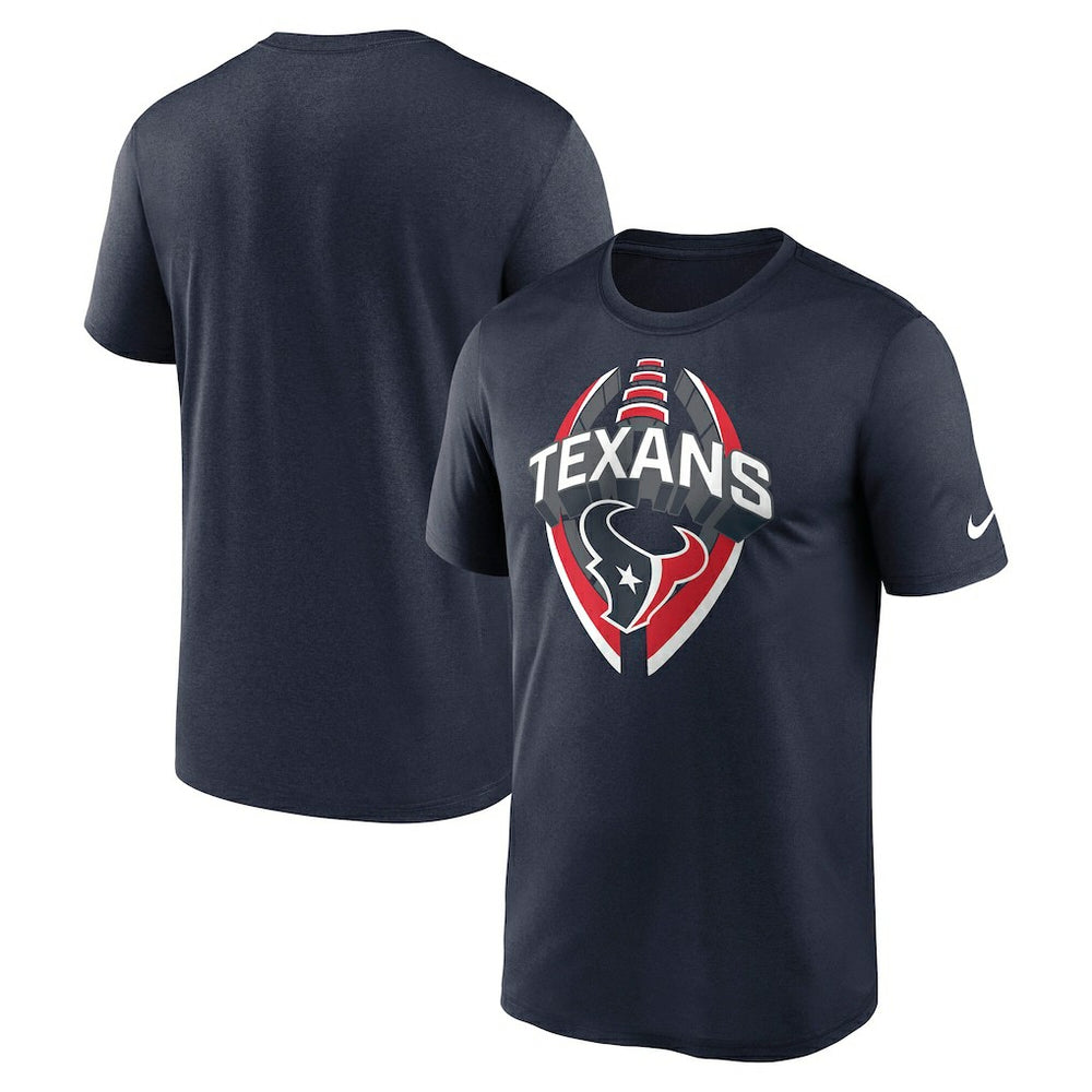 Houston Texans Nike Big & Tall Primetime Legend Icon Performance T-Shirt