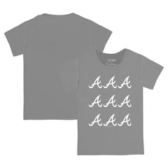 Atlanta Braves Tiny Turnip Youth Logo Grid T-Shirt | MLB Outlet