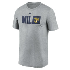 Milwaukee Brewers Nike Tricode Legend Performance T-Shirt | MLB Sale