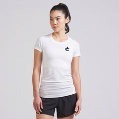 Vancouver Canucks lululemon Women's Swiftly Tech Short-Sleeve Shirt 2.0 For Sale