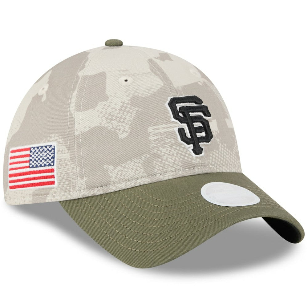 San Francisco Giants New Era Women's 2025 Armed Forces Day 9TWENTY Adjustable Hat | MLB US
