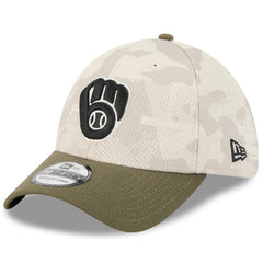 Milwaukee Brewers New Era 2025 Armed Forces Day 39THIRTY Flex Hat | MLB For sale