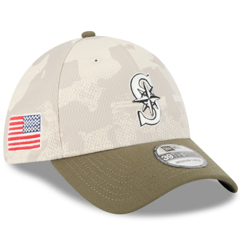 Seattle Mariners New Era 2025 Armed Forces Day 39THIRTY Flex Hat | MLB Online