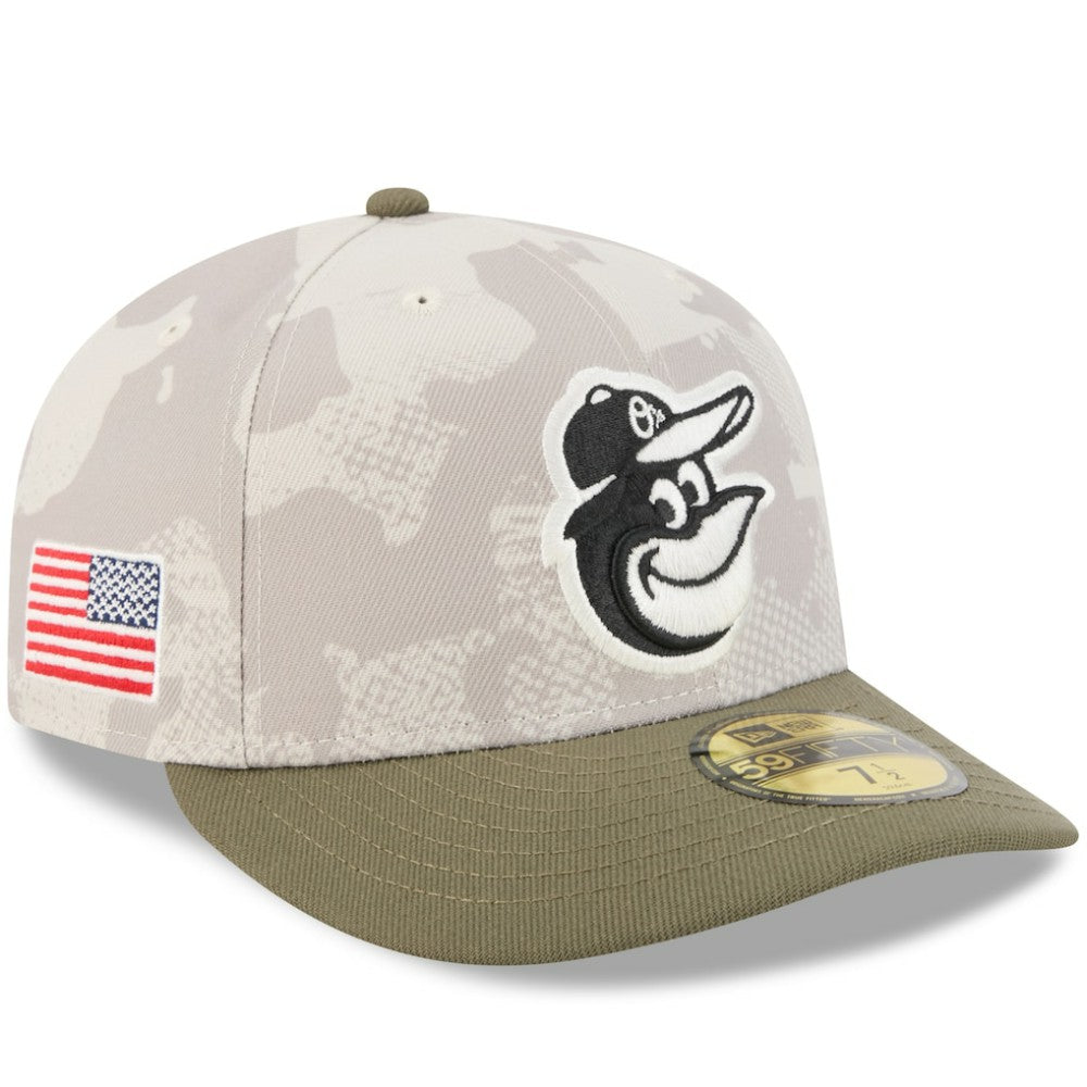 Baltimore Orioles New Era 2025 Armed Forces Day 59FIFTY Fitted Hat | MLB For sale